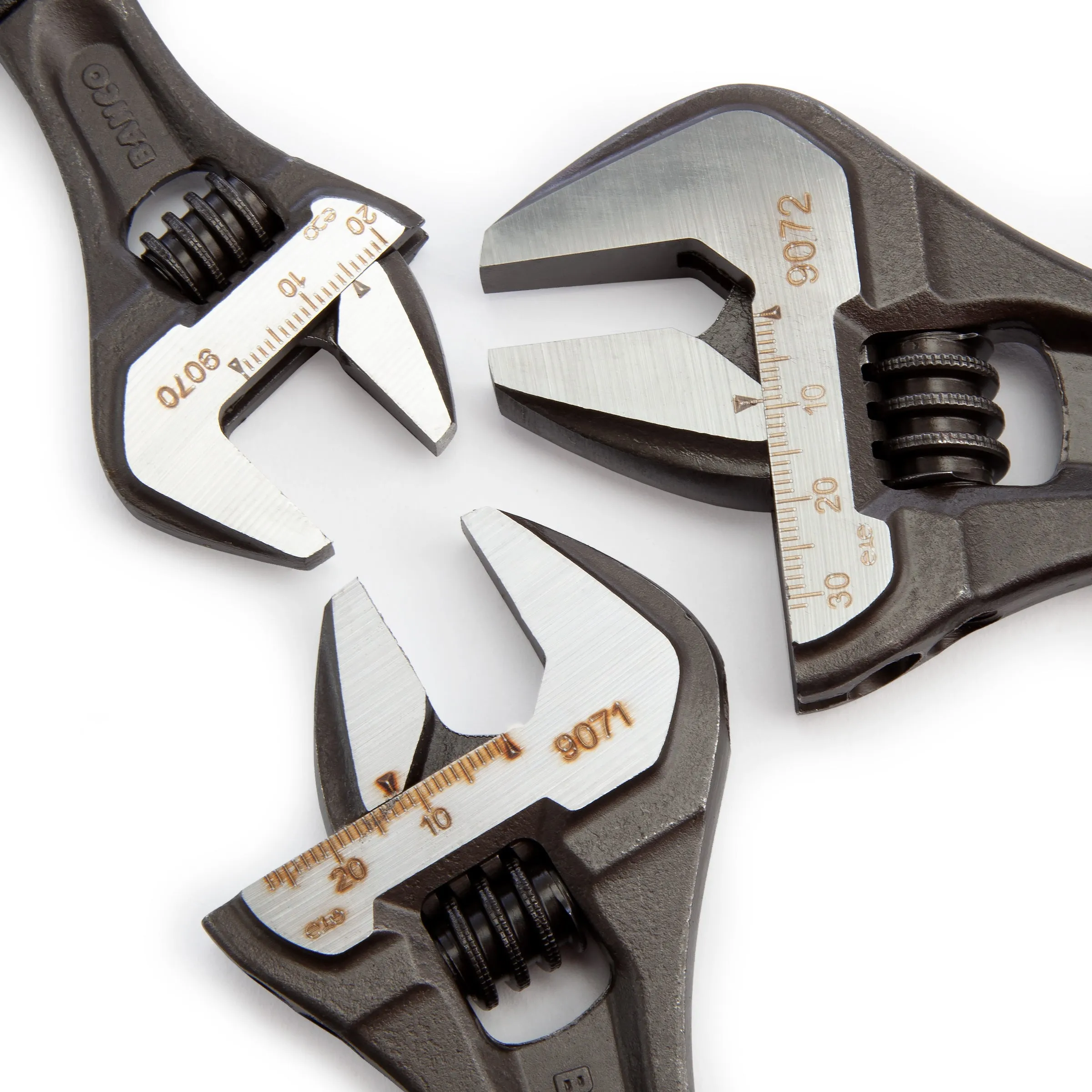 Bahco 90 Series Adjustable Wrench Set 3 Piece BAHADJ390