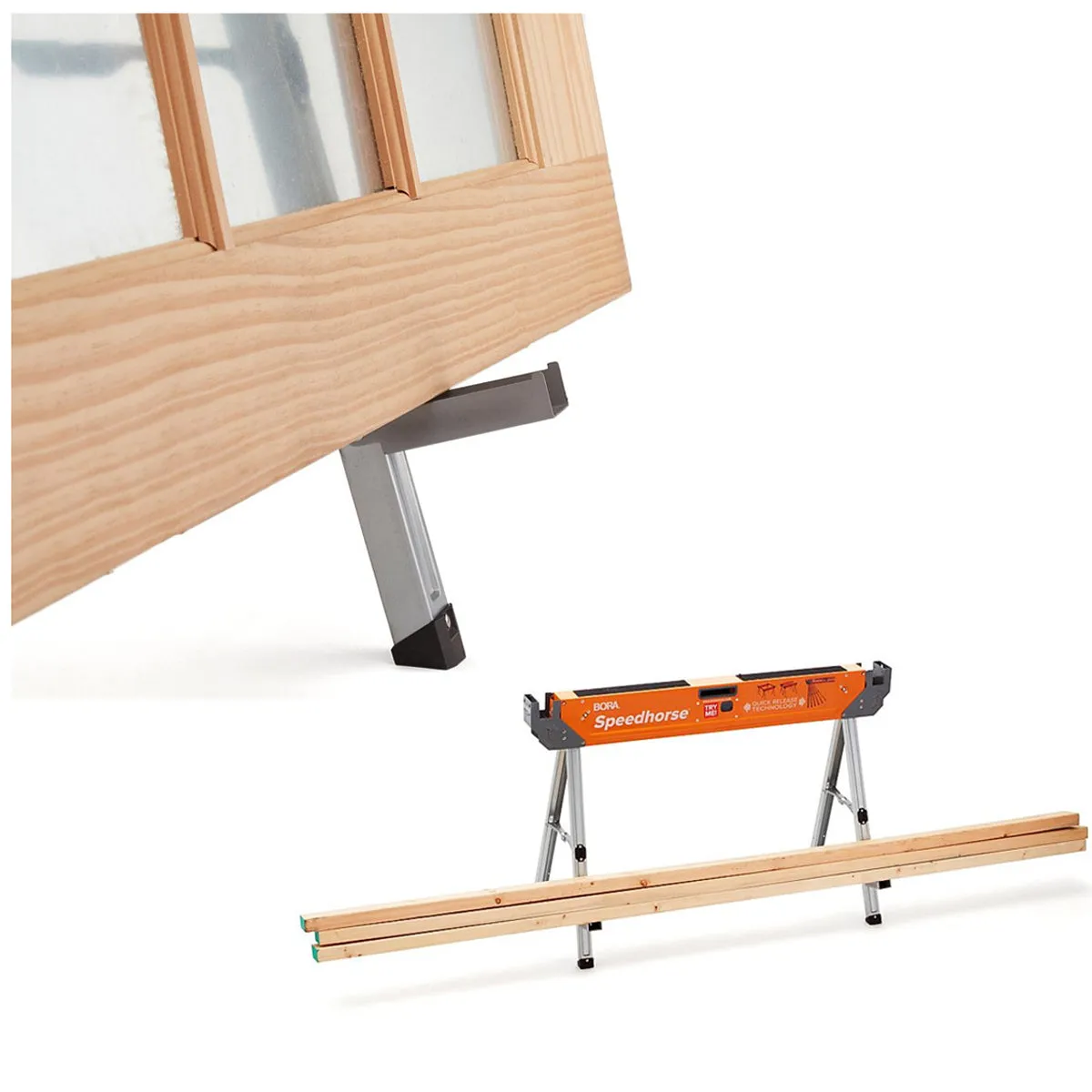 Bora Speedhorse Sawhorse Trestle Twin Pack - BR-PM-4500