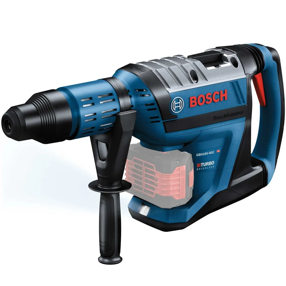 Bosch BSH611913000 18V-45 C BITURBO Professional SDS-Max Rotary Hammer Body Only for Heavy-Duty Use