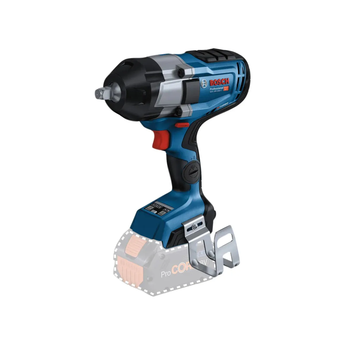 Bosch GDS 18V-1000 C Pro Impact Wrench Body only for Heavy-Duty Performance 06019J8000