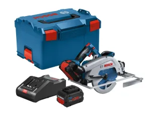 Bosch GKS 18V-68 GC Professional Circular Saw with 2 x 5.5Ah Batteries & Charger in Case 06016B5170