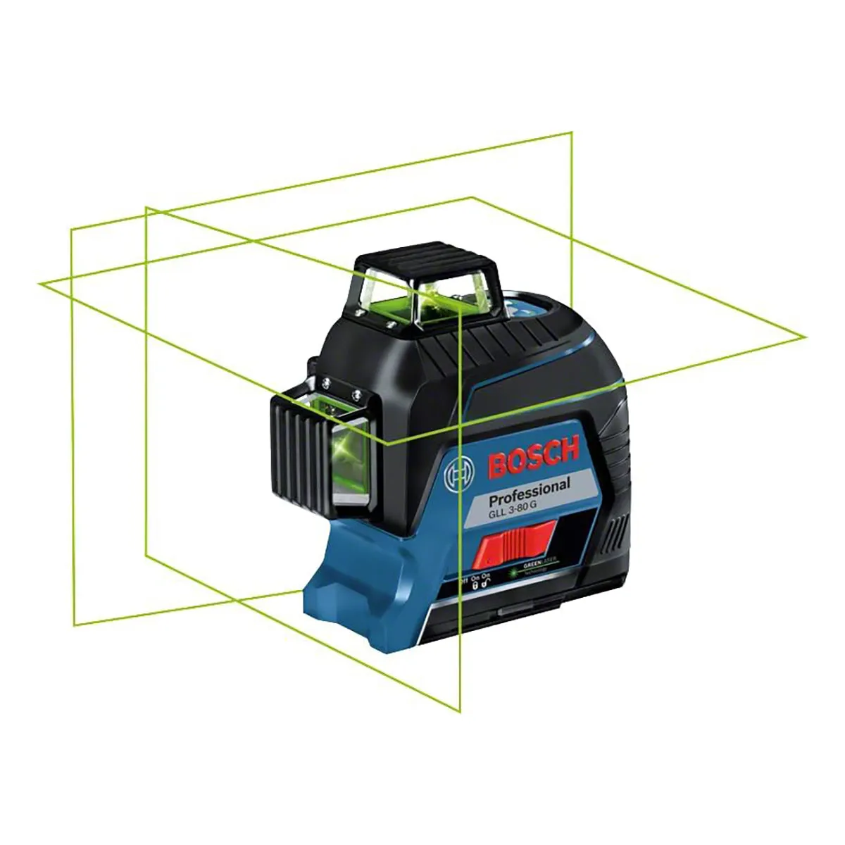 Bosch GLL 3-80 CG Professional 360 Line Laser With BM 1 Professional Universal Mount 0601063T03
