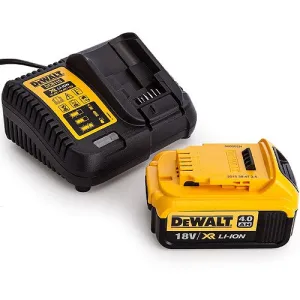 DeWalt DCB182 18V 4.0Ah Battery & 10.8V-18V Multi Voltage Charger