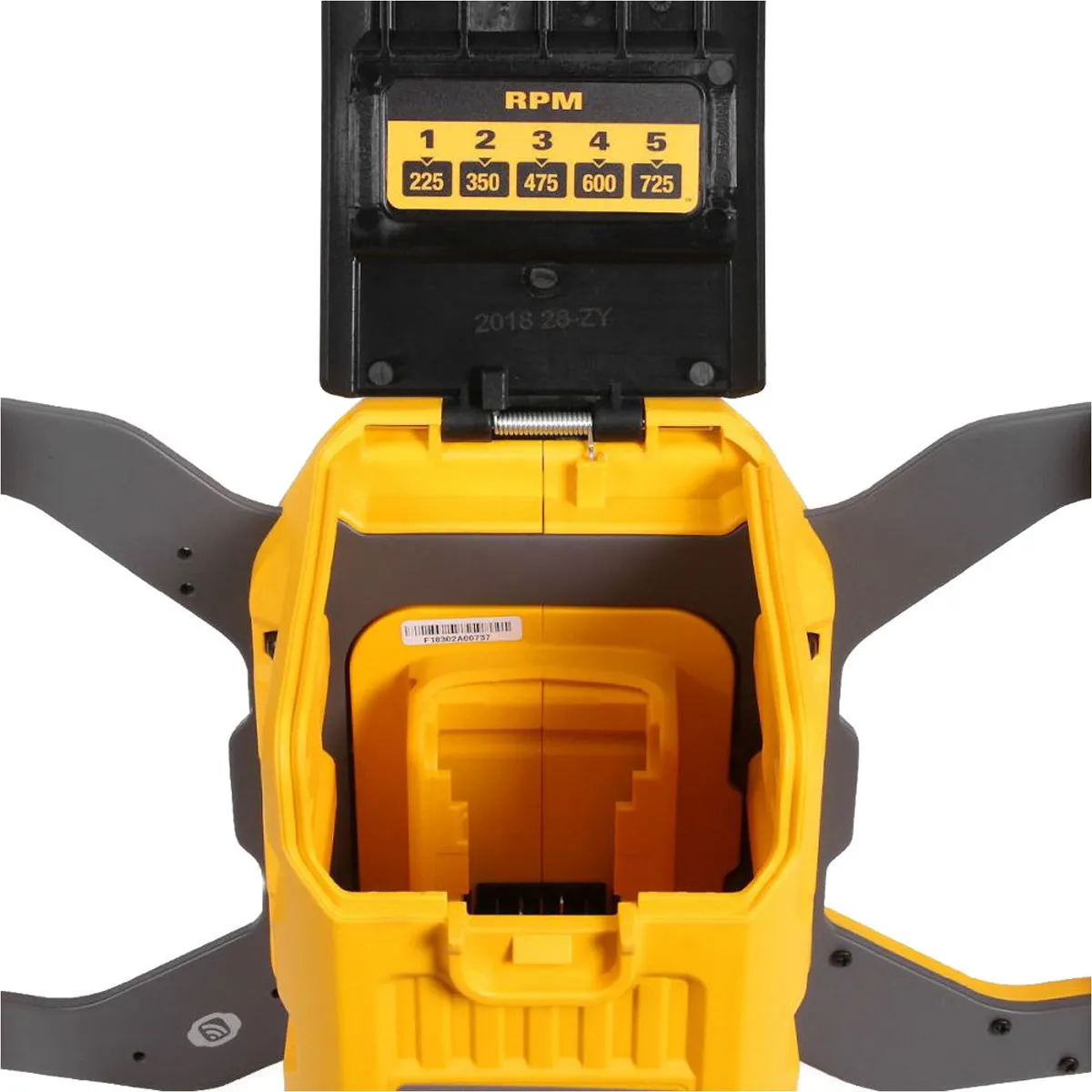 Dewalt DCD240X2 54V Flexvolt Brushless Paddle Mixer with 2 x 9.0/3.0Ah Batteries Charger & Heavy-Duty Kit Bag