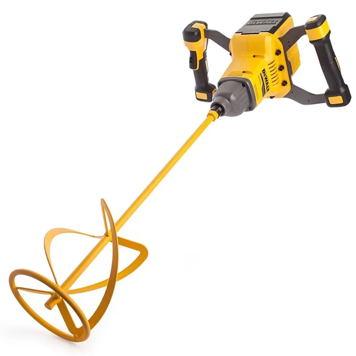 Dewalt DCD240X2 54V Flexvolt Brushless Paddle Mixer with 2 x 9.0/3.0Ah Batteries Charger & Heavy-Duty Kit Bag