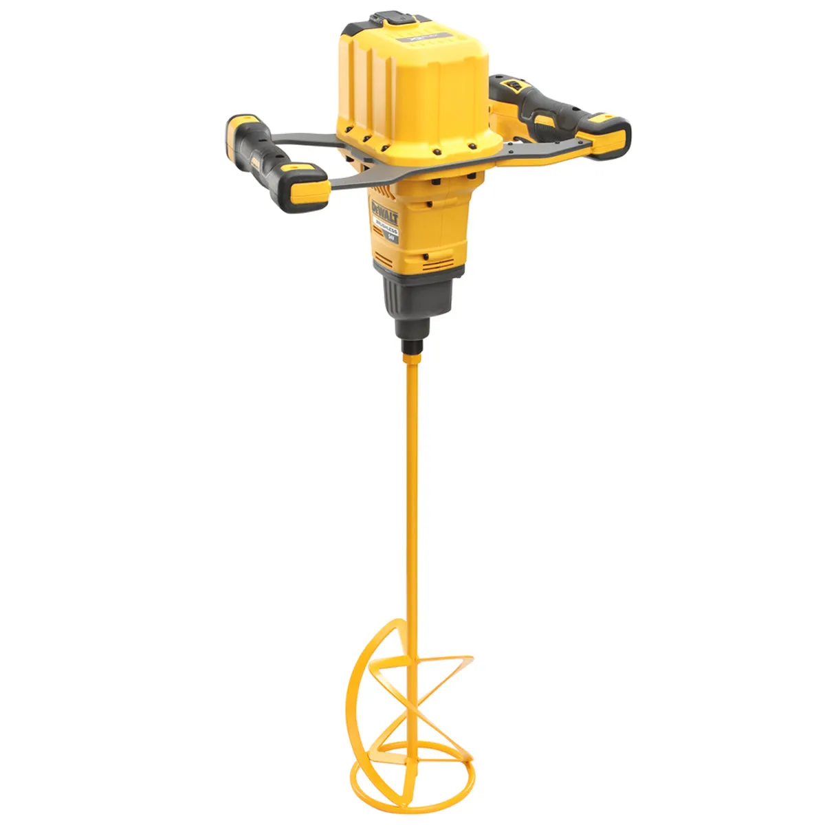 Dewalt DCD240X2 54V Flexvolt Brushless Paddle Mixer with 2 x 9.0/3.0Ah Batteries Charger & Heavy-Duty Kit Bag