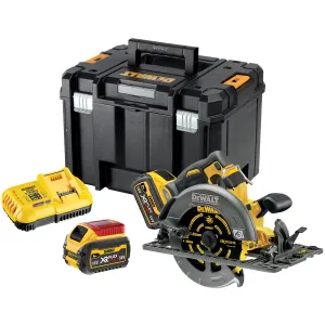 Dewalt DCS579T2 54V FlexVolt 190mm Circular Saw with 2 x 6.0/2.0Ah Batteries Charger & VI Case