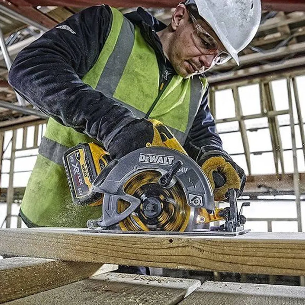 Dewalt DCS579T2 54V FlexVolt 190mm Circular Saw with 2 x 6.0/2.0Ah Batteries Charger & VI Case