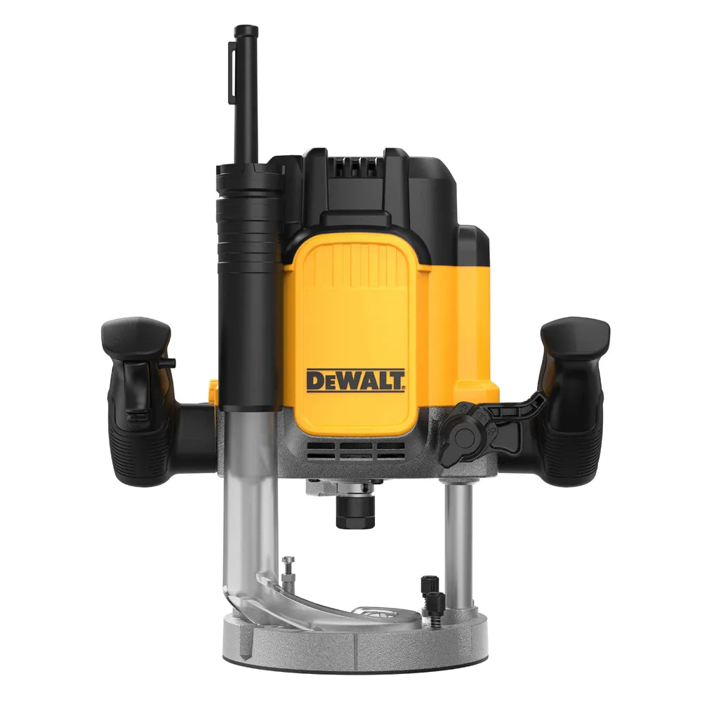 Dewalt DWE625KT 1/2in Plunge Router 2300W 110V with 1/2 35 Piece Cutter Set