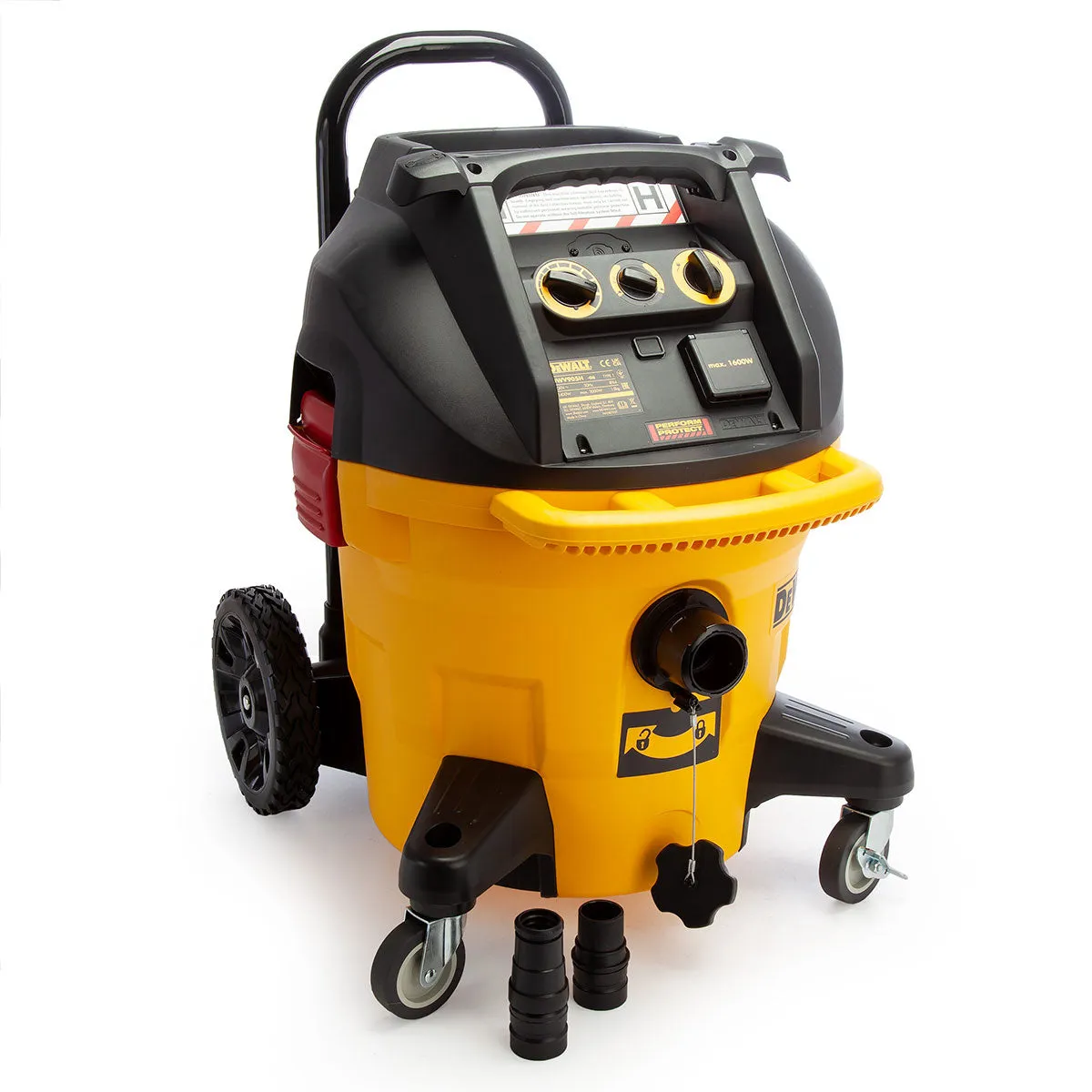 Dewalt DWV905H H-Class Wet & Dry Dust Extractor 38L 1400W/240V