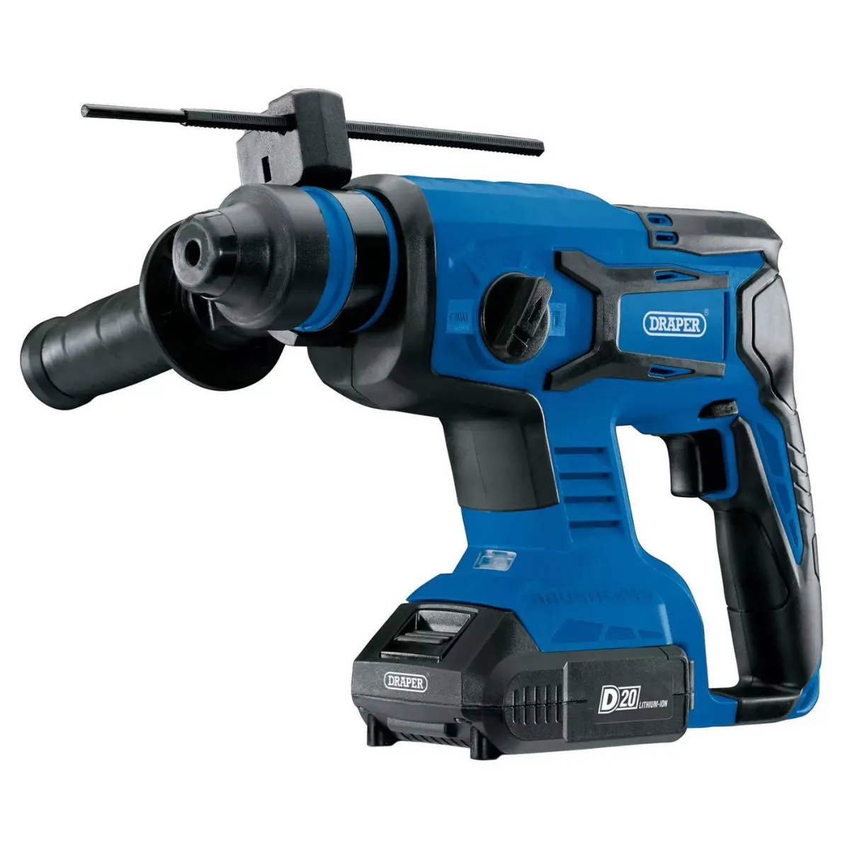 Draper D20SDSD1.7JSET 20V Brushless SDS   Rotary Hammer Drill 2 x 2.0Ah Batteries With Charger 00592