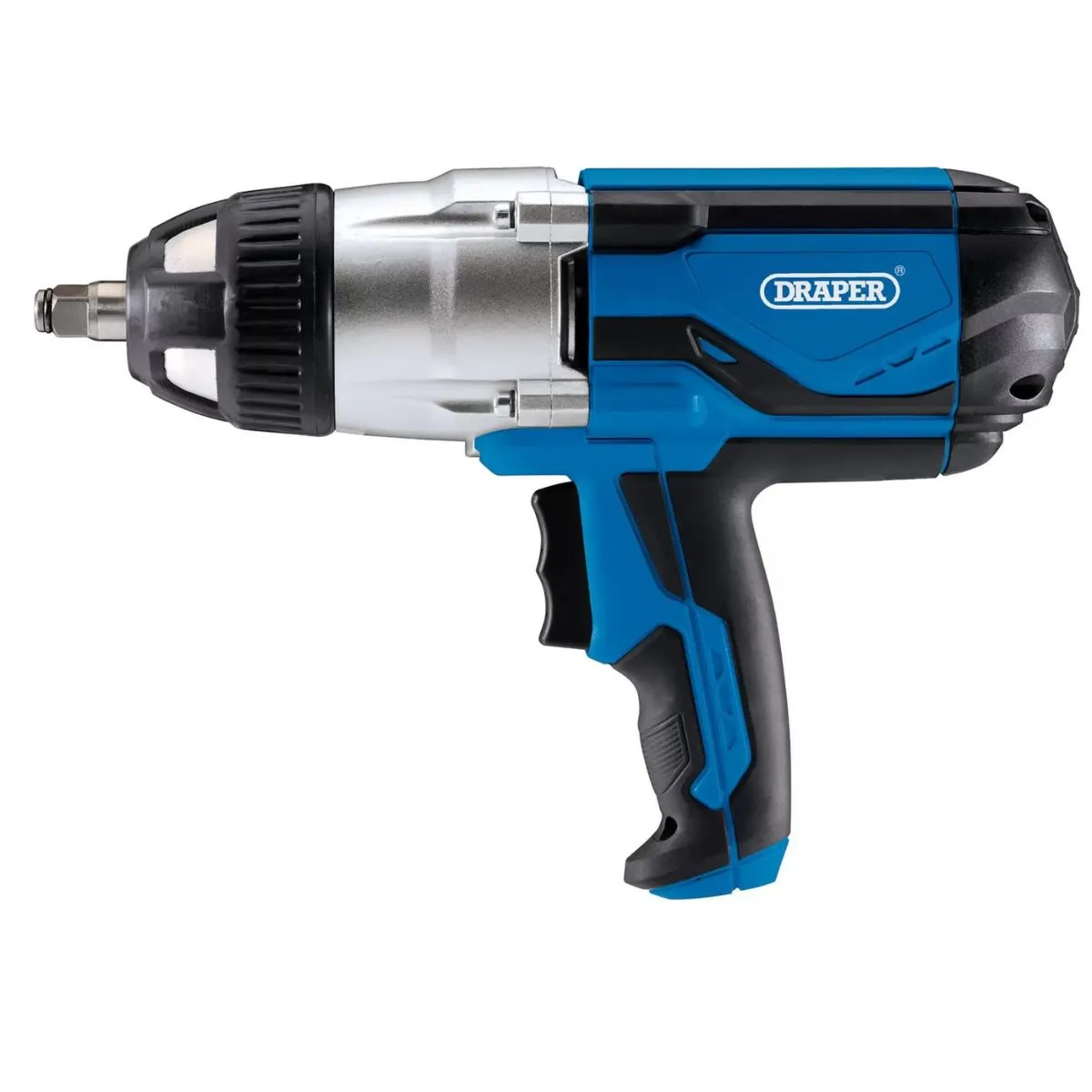 Draper IW1000D Impact Wrench Kit 1/2 Sq. 230V With 4 x Impact Sockets 82994