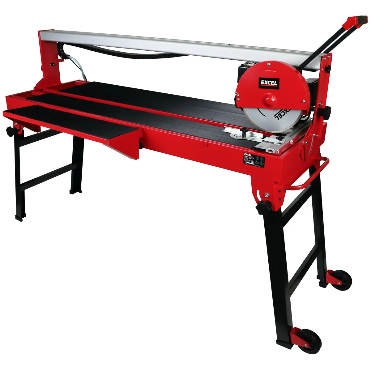 Excel 1250mm Wet Tile Cutter Bridge Saw 240V/1200W with Free Diamond Blade
