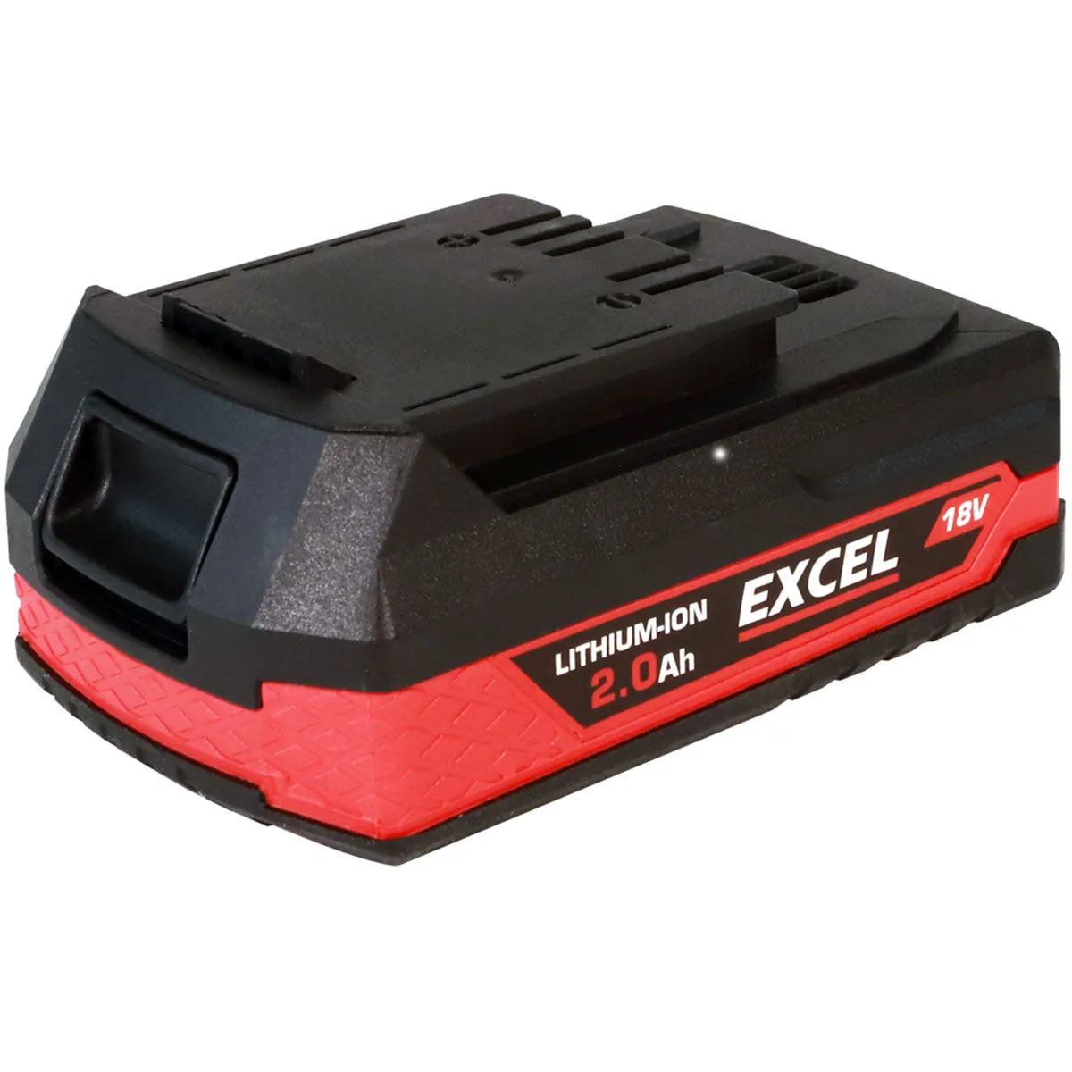 Excel 18V 2 x 2.0Ah Li-ion Battery & Fast Battery Charger 2.3A