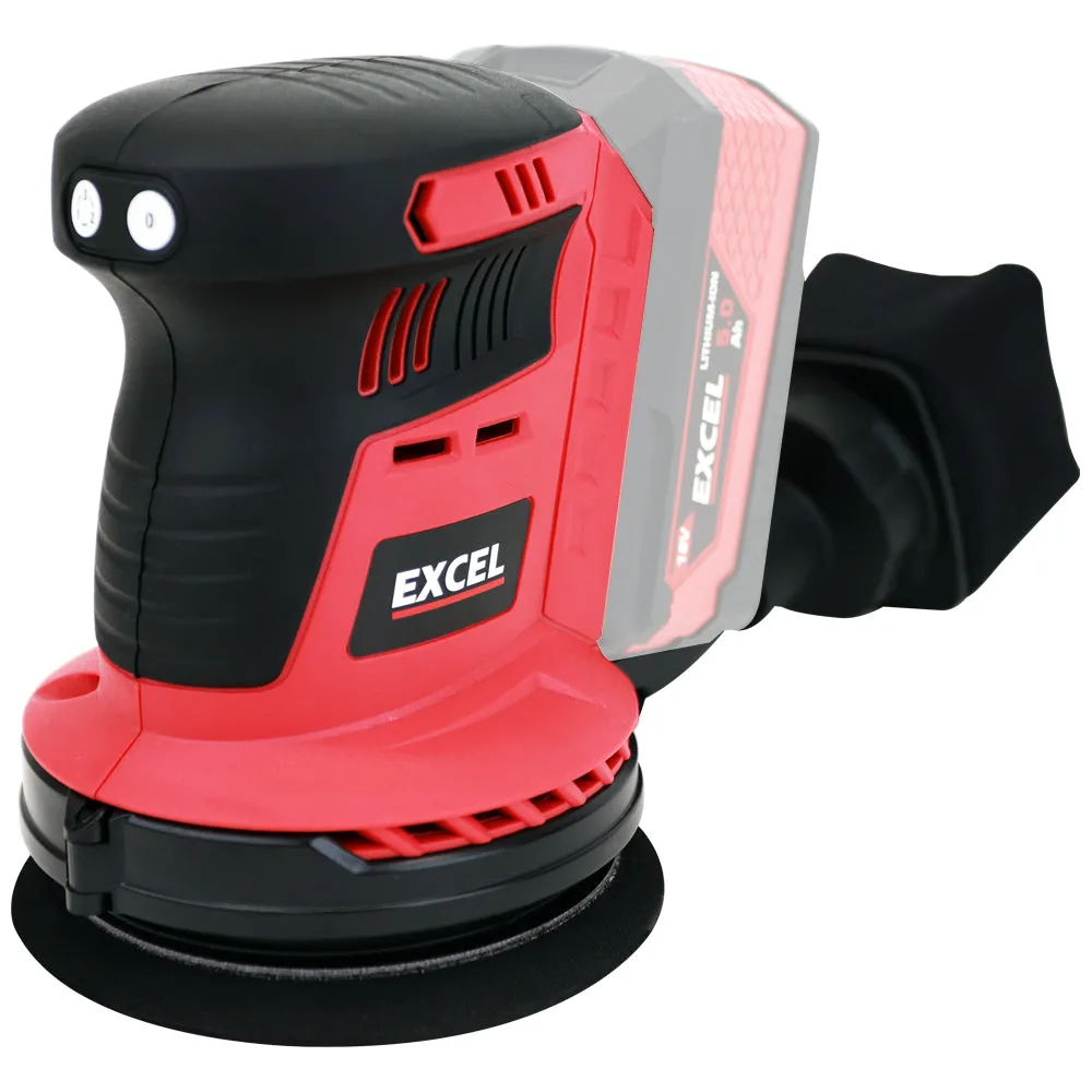 Excel 18V 5 Piece Power Tool Kit with 2 x 4.0Ah Batteries & Charger EXLKIT-16286