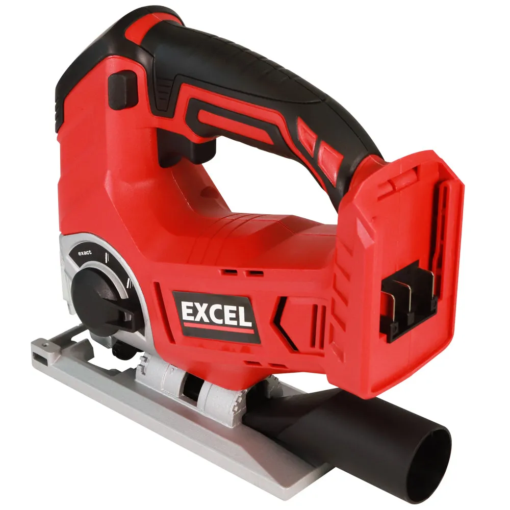 Excel 18V 5 Piece Power Tool Kit with 2 x 4.0Ah Batteries & Charger EXLKIT-16286