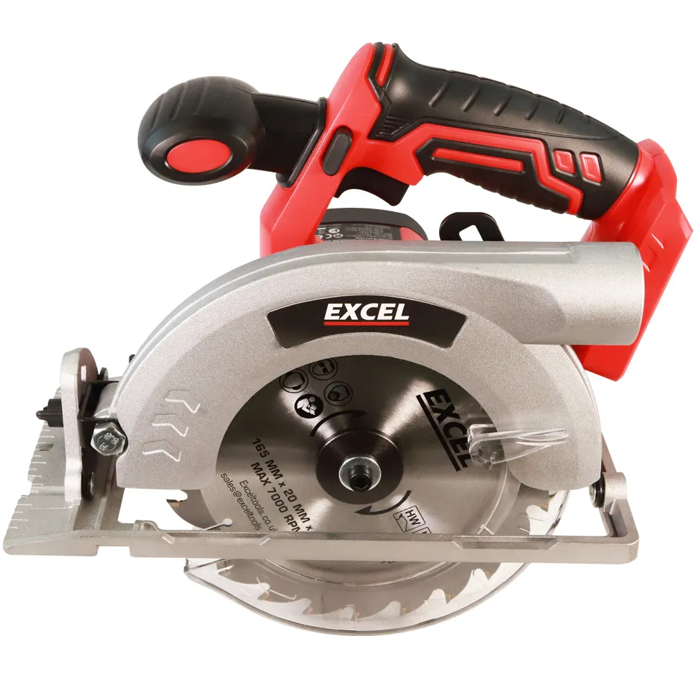 Excel 18V 5 Piece Power Tool Kit with 2 x 4.0Ah Batteries & Charger EXLKIT-16286