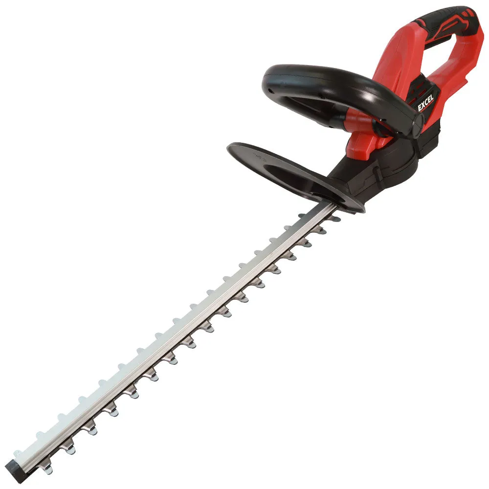 Excel 18V Hedge Trimmer Cutter with 1 x 2.0Ah Battery & Fast Charger