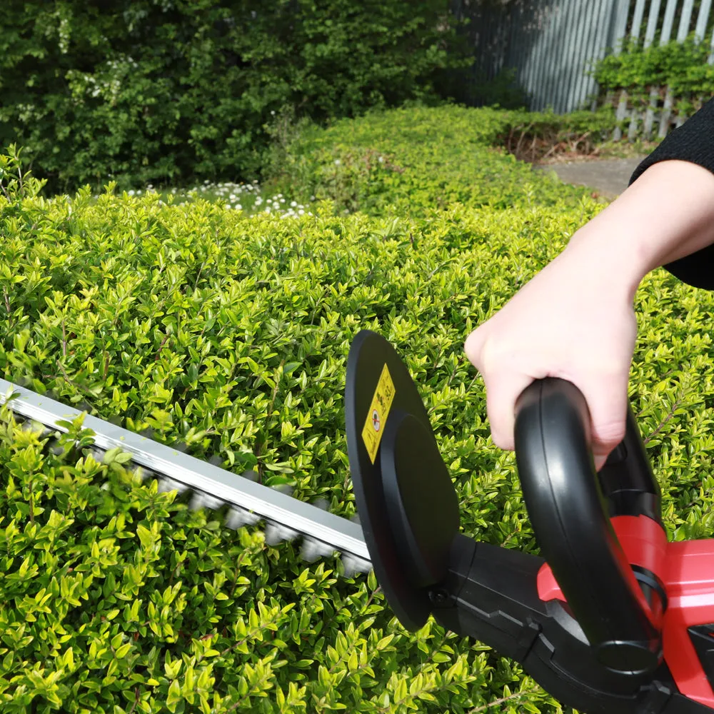 Excel 18V Hedge Trimmer Cutter with 1 x 2.0Ah Battery & Fast Charger