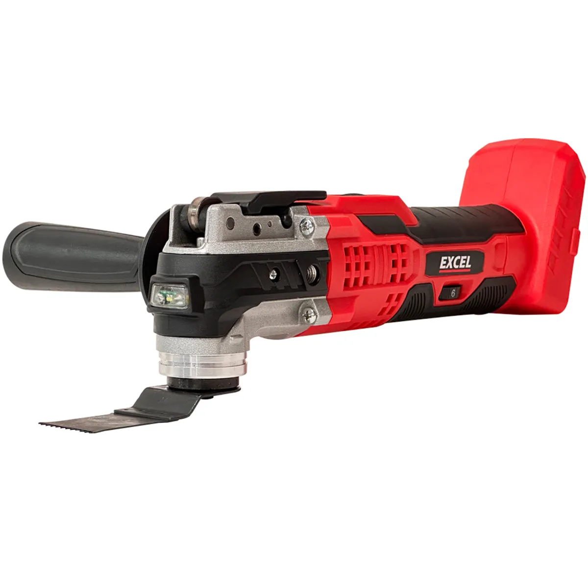 Excel 18V Oscillating Multi Tool with 1 x 4.0Ah Battery Charger & Bag
