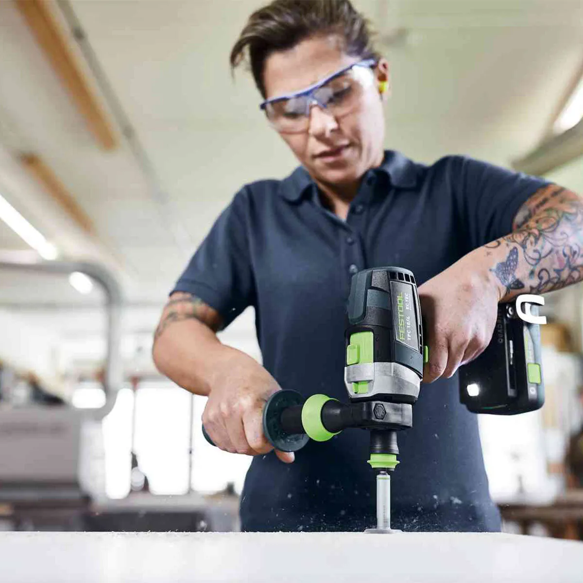 Festool 18V 3 Piece Brushless Power Tool Kit With 2 x 5.0Ah Battery. Rapid Charger 578029