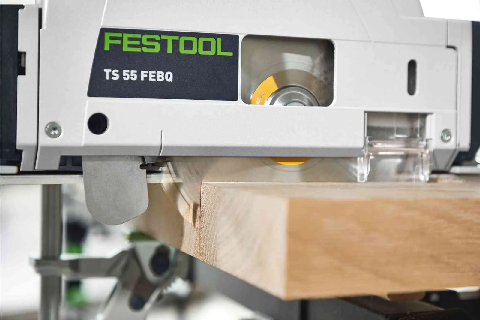 Festool TS 55 FEQ-Plus 110V GB Circular Plunge-Cut Saw - 576707 With Guide Rail Kit Set 577932