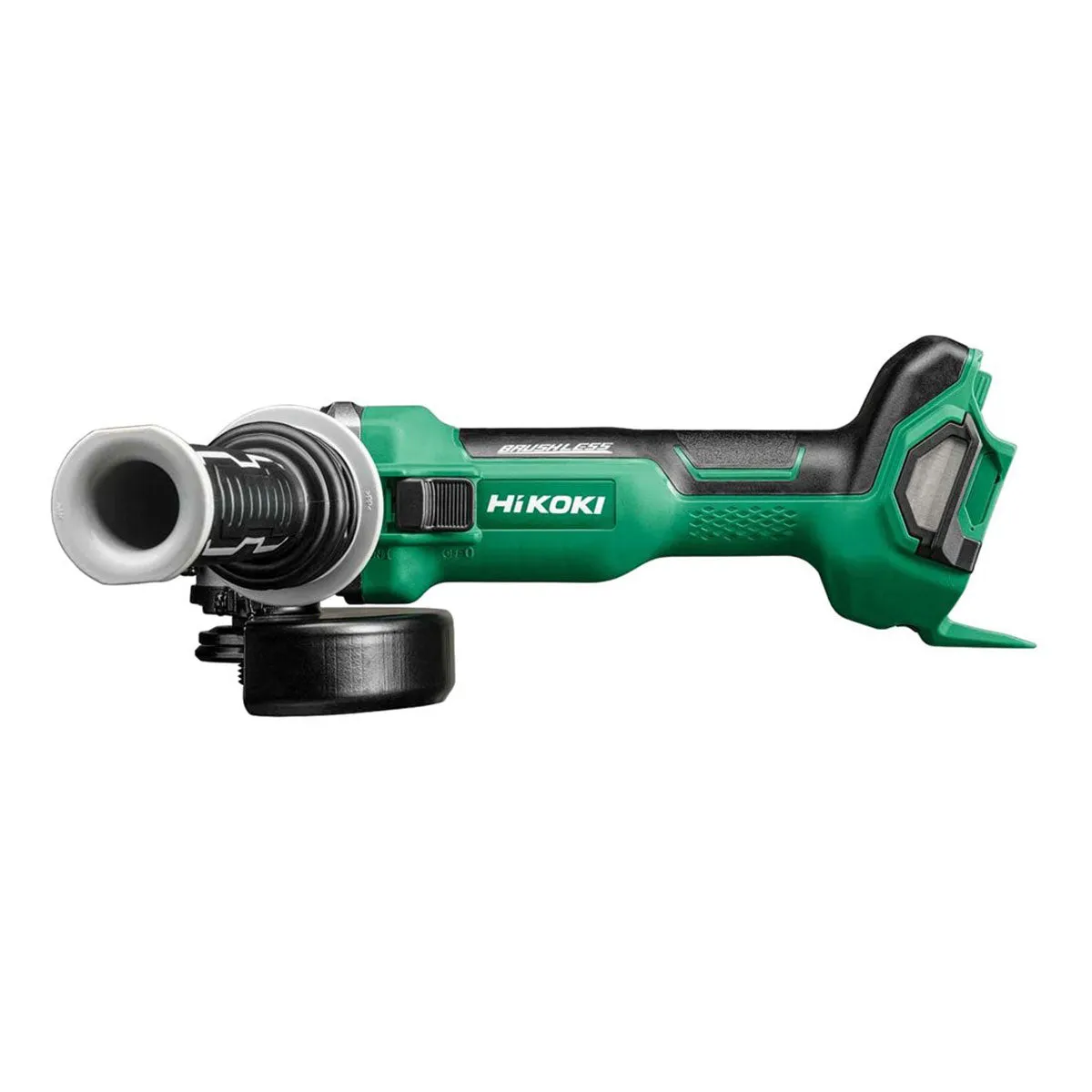 Hikoki G1812DAW4Z 18V Brushless 115mm Angle Grinder with 1 x 2.5Ah/5.0Ah Battery Charger & Bag