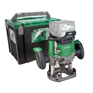 Hikoki M3612DAJ2Z 36V Brushless 1/2 Plunge Router Body Only with Case