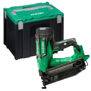 Hikoki NT1865DMBJ4Z 18V Brushless 16G Second Fix Angled Finish Nailer Body Only with Case