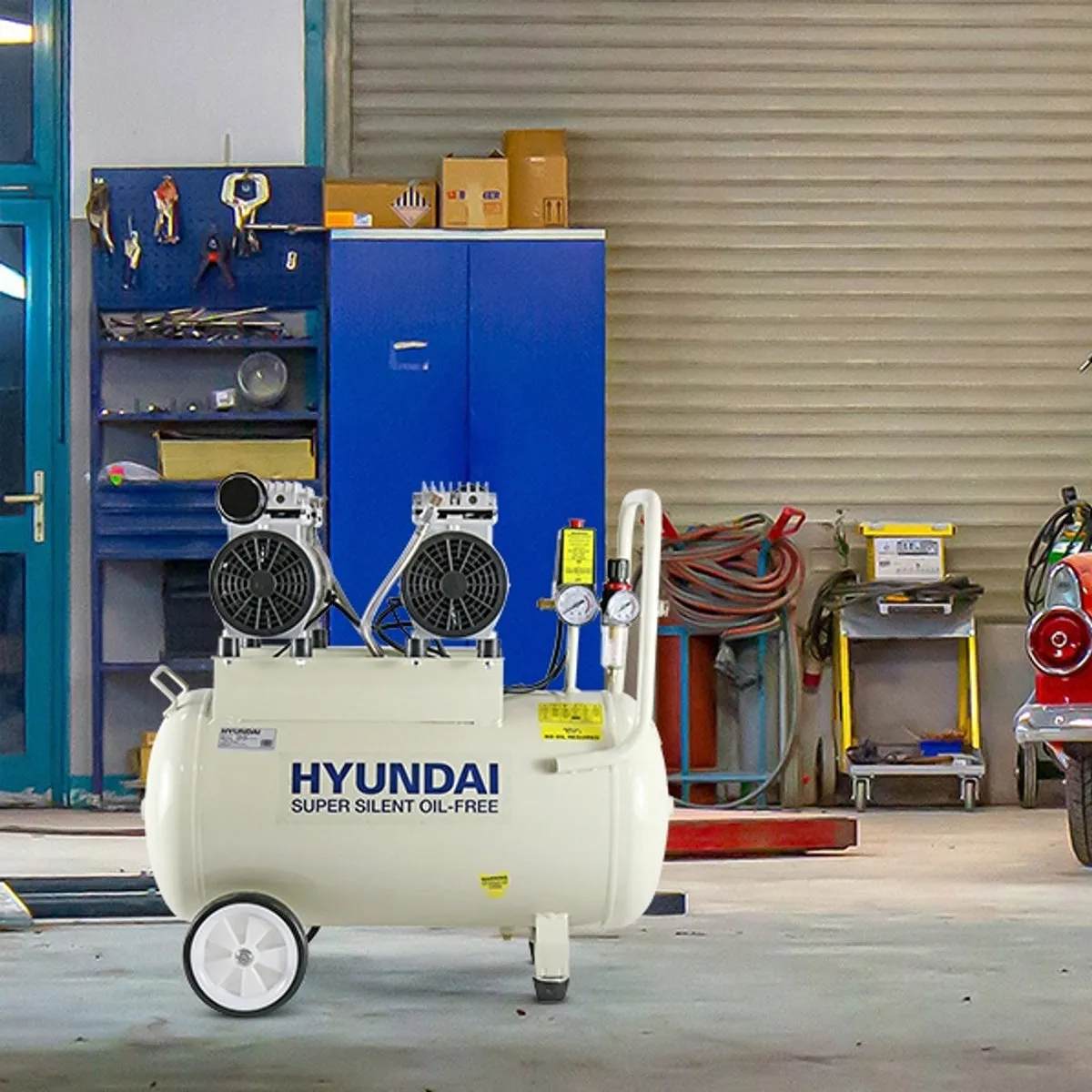 Hyundai HY27550 50L Air Compressor 230V