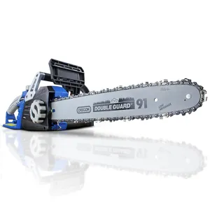 Hyundai HYC2400E 40cm Electric Chainsaw 230V/2400W Motor for Powerful Cutting and Precision