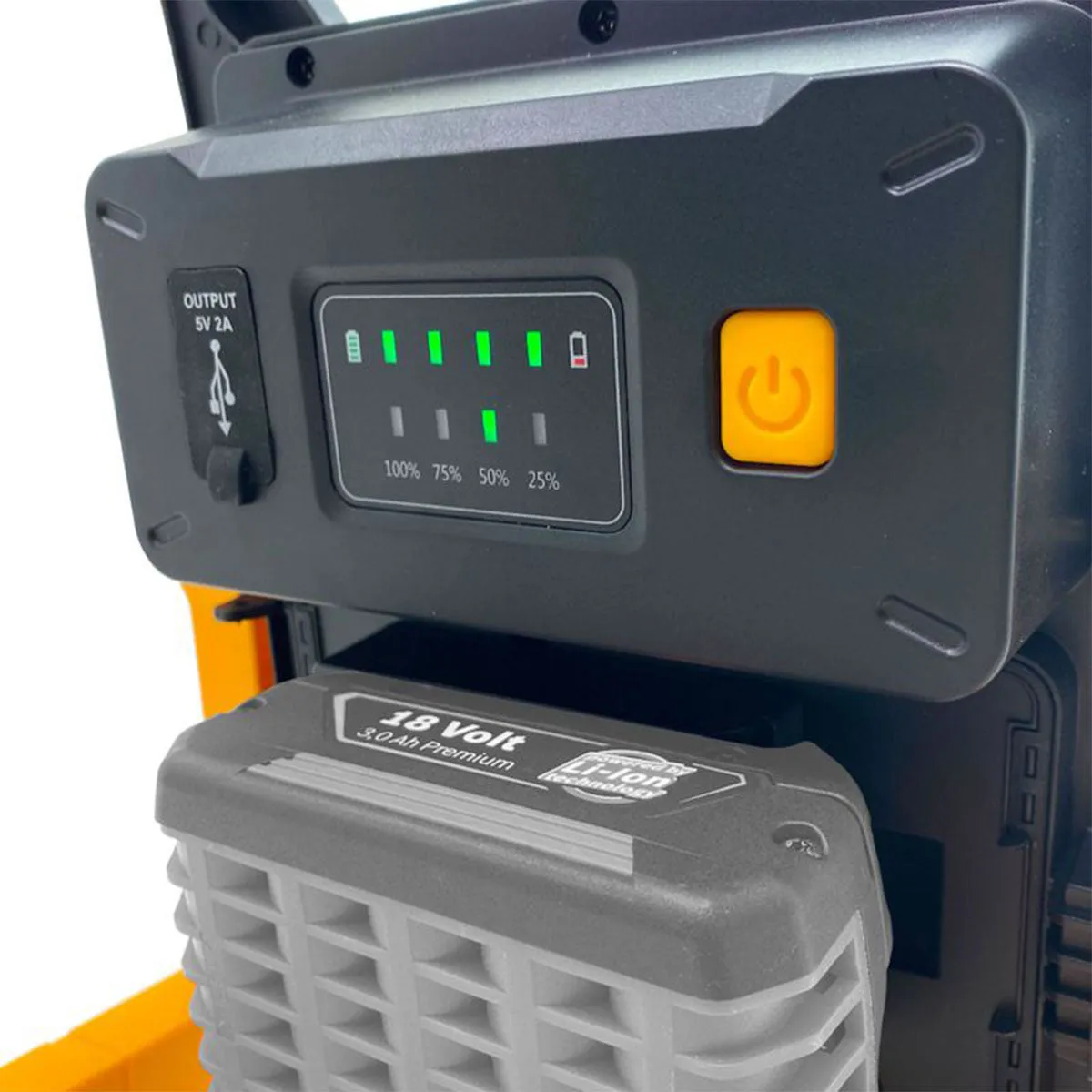 JCB Konnect Hybrid Work Light 6500 Lumen with 5 connectors JCB-SL-KONNECT65