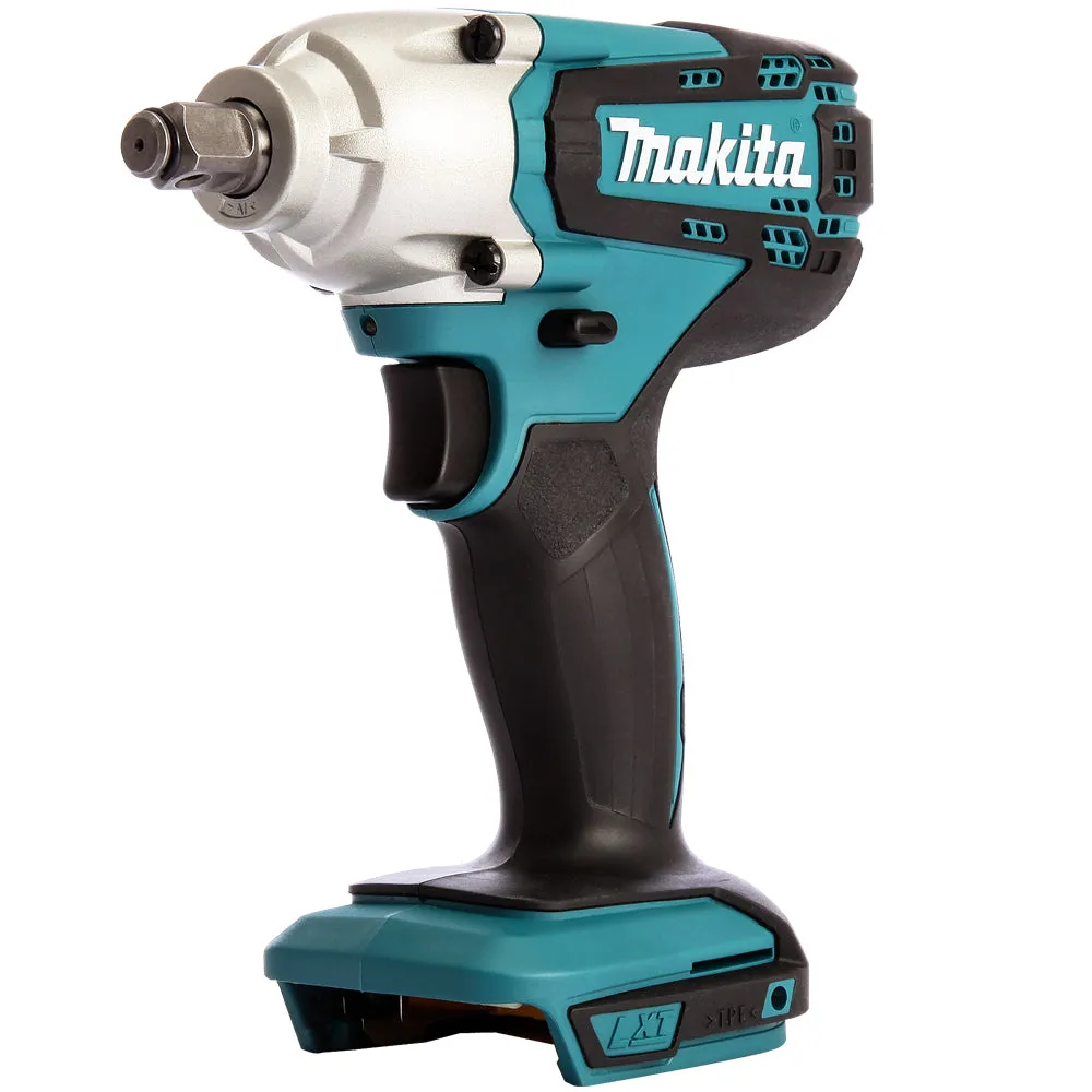 Makita 18V 2 Speed Combi Drill & 1/2 Square Impact Wrench T4TKIT-456