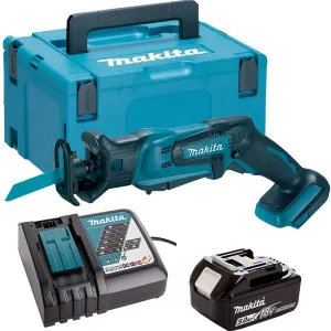 Makita DJR183Z 18V LXT Li-ion Reciprocating Saw  With 1 x 5.0Ah Battery & Charger In Case