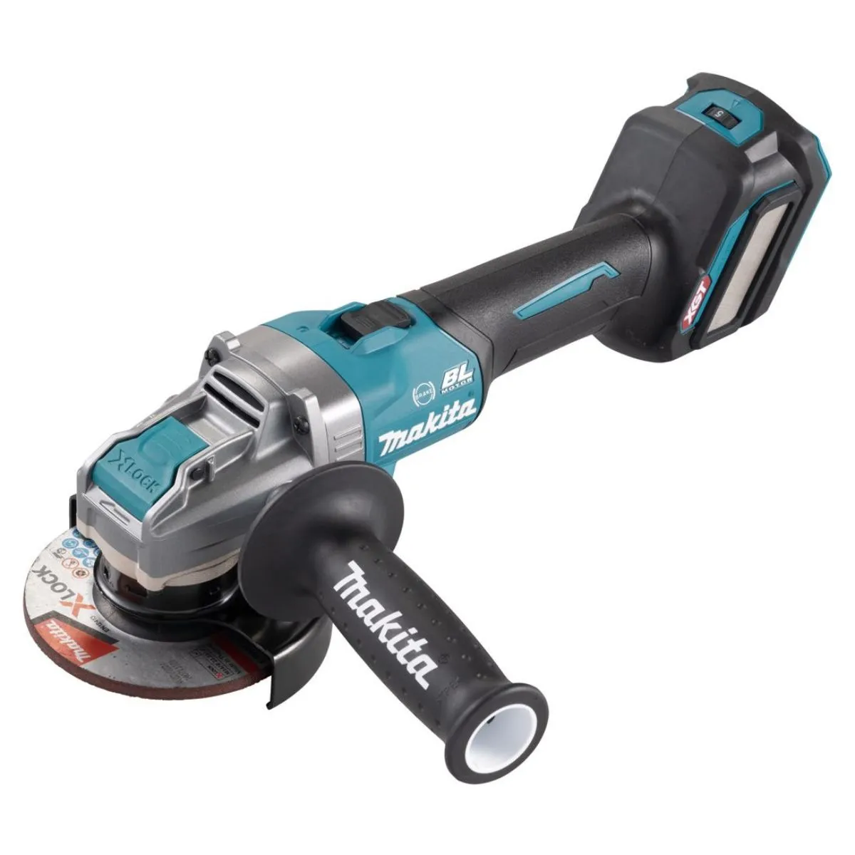 Makita GA040GZ01 40V XGT Max 115mm Brushless Angle Grinder Body Only With Carry Case