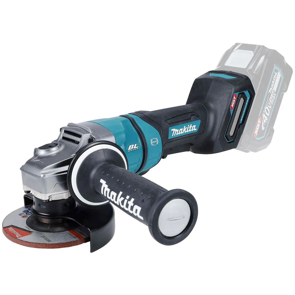 Makita GA049GZ01 40V XGT Max 115mm Brushless Angle Grinder Body Only With Carry Case