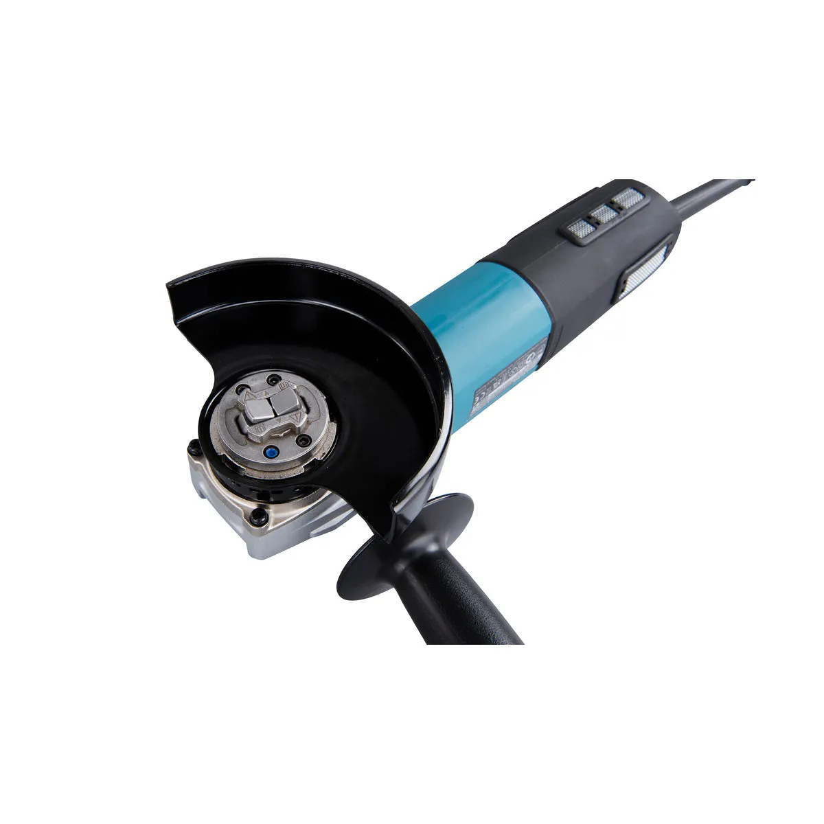 Makita GA5080RX05/2 125mm Corded Angle Grinder 240V Heavy-Duty Grinder for Precision Cutting & Grinding