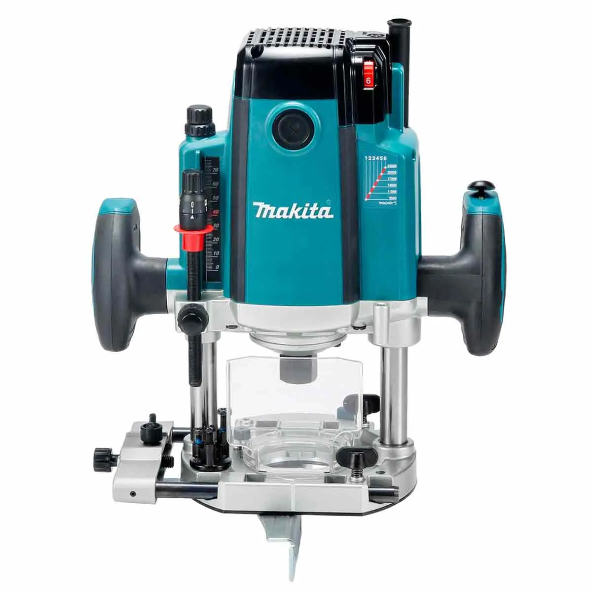 Makita RP2303FC/2 1/2 Plunge Router 240V/2100W with Cutter Bit 12 Piece Set