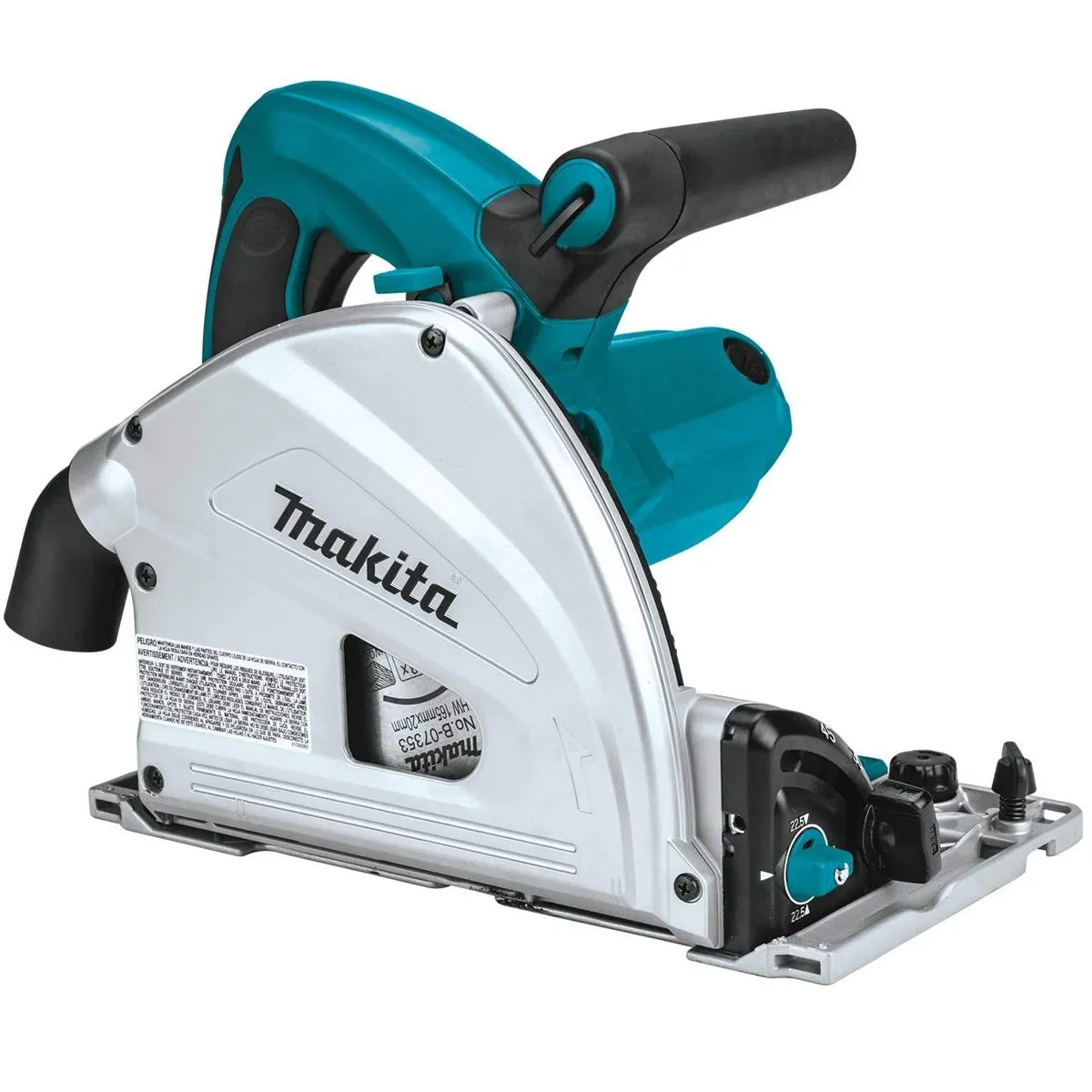 Makita SP6000J2 165mm Plunge Cut Saw 240V with 1 x 3000mm Guide Rail & Clamp