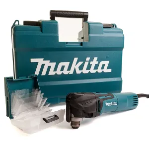 Makita TM3010CK/1 Oscillating Multi-Tool 320W With Tool-Less Blade Change 110V