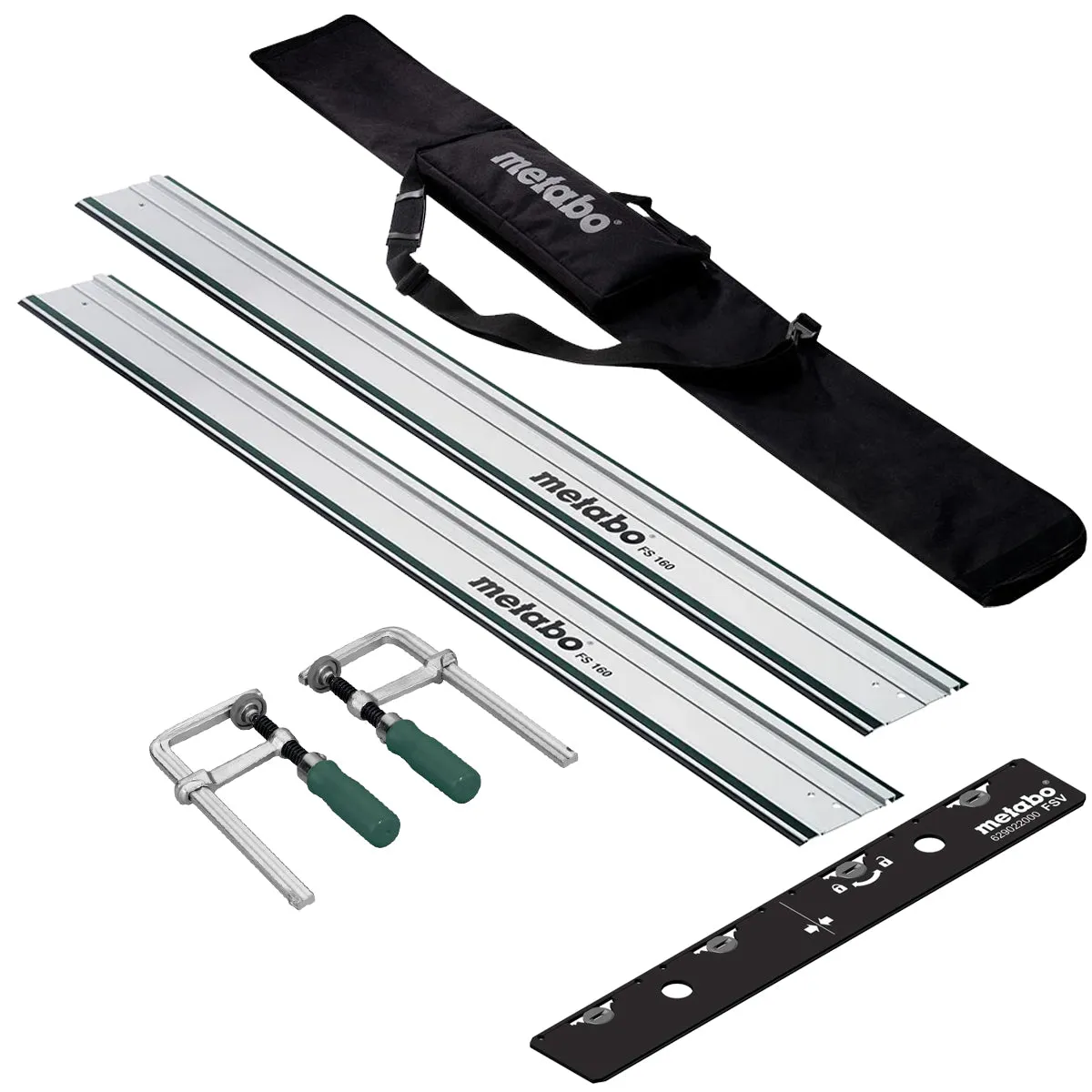 Metabo 1600mm Guide Rail Kit UK629011002