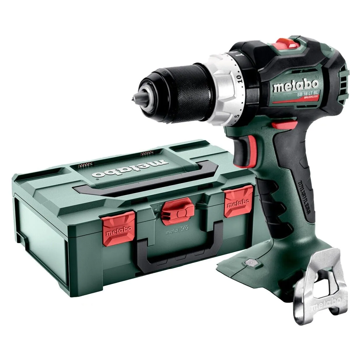Metabo 18V 6 Piece Brushless Combo Kit with 2 x 5.2Ah Batteries & Charger T4TKIT-17619
