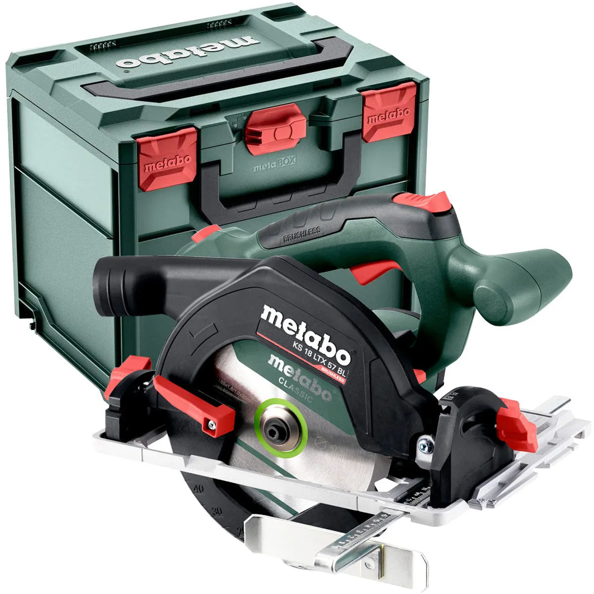 Metabo 18V 6 Piece Brushless Combo Kit with 2 x 5.2Ah Batteries & Charger T4TKIT-17619