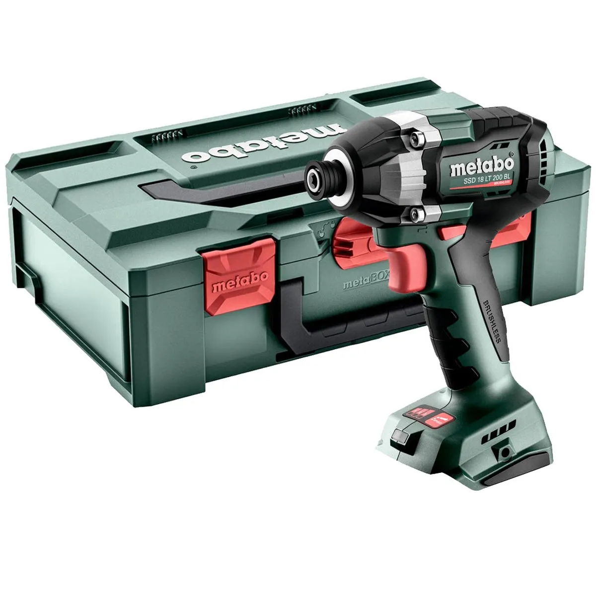 Metabo 18V 6 Piece Brushless Combo Kit with 2 x 5.2Ah Batteries & Charger T4TKIT-17619