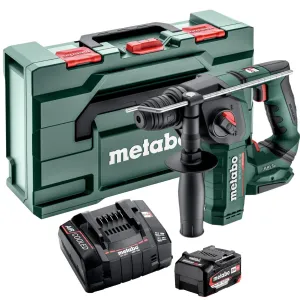 Metabo BH 18 LTX BL 16 18V Brushless SDS  Rotary Hammer with 1 x 5.2Ah Battery Charger & Metabox