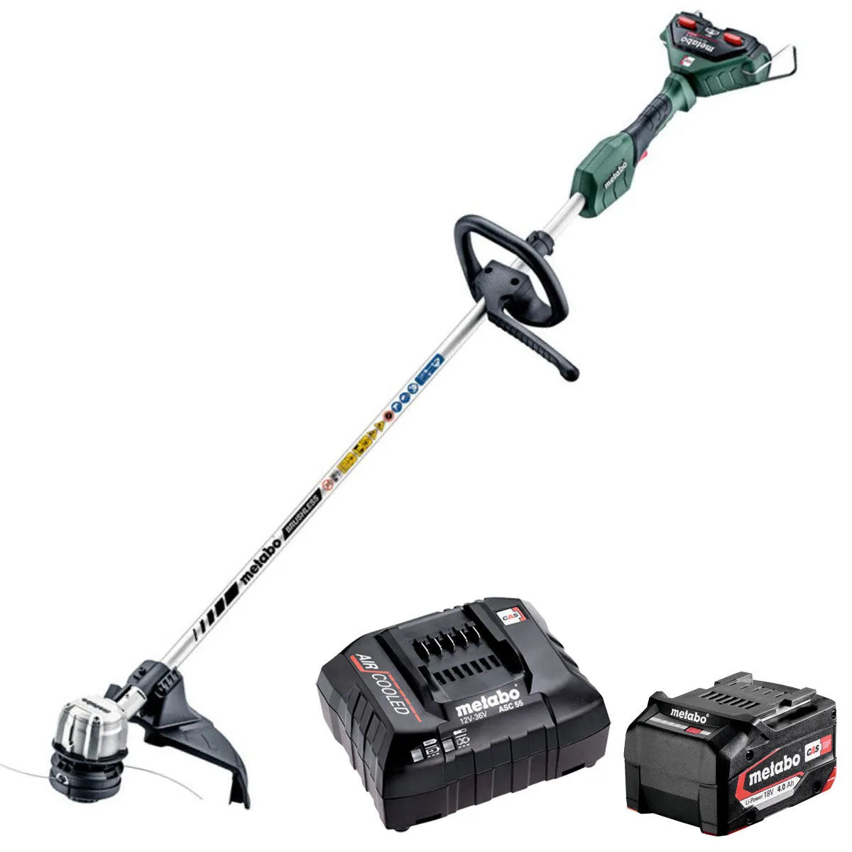 Metabo FSD 36-18 LTX BL 40 36V Brushless 40cm Grass Trimmer with 1 x 4.0Ah Battery & Charger