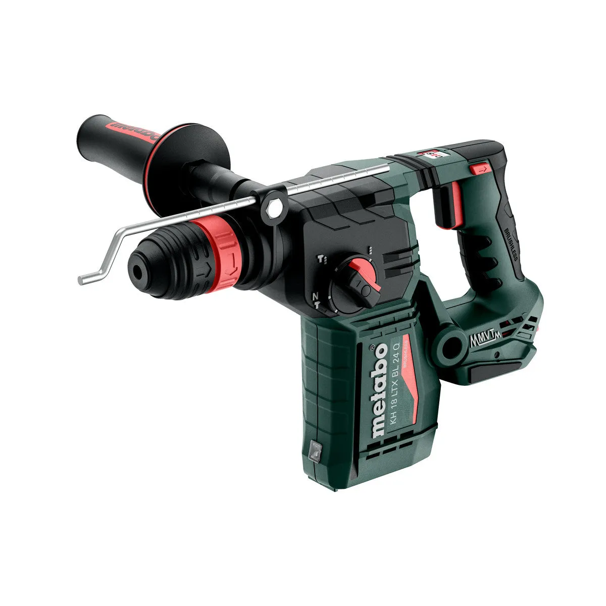 Metabo KH 18 LTX BL 24 Q 18V Brushless SDS  Combination Hammer Drill with 1 x 5.2Ah Battery Charger & Metabox