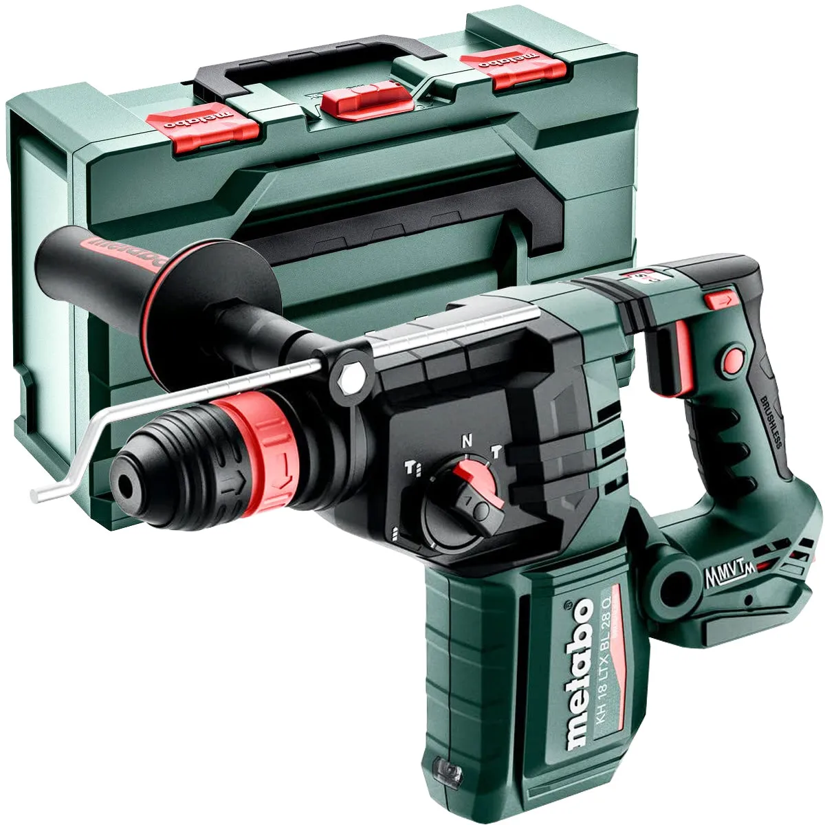 Metabo KH 18 LTX BL 28 Q 18V Brushless SDS  Combination Hammer Drill Body Only in Metabox 601715840