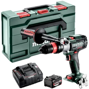 Metabo SB 18 LTX-3 BL Q I 18V Brushless Combi Drill with 1 x 4.0Ah Battery Charger & Metabox