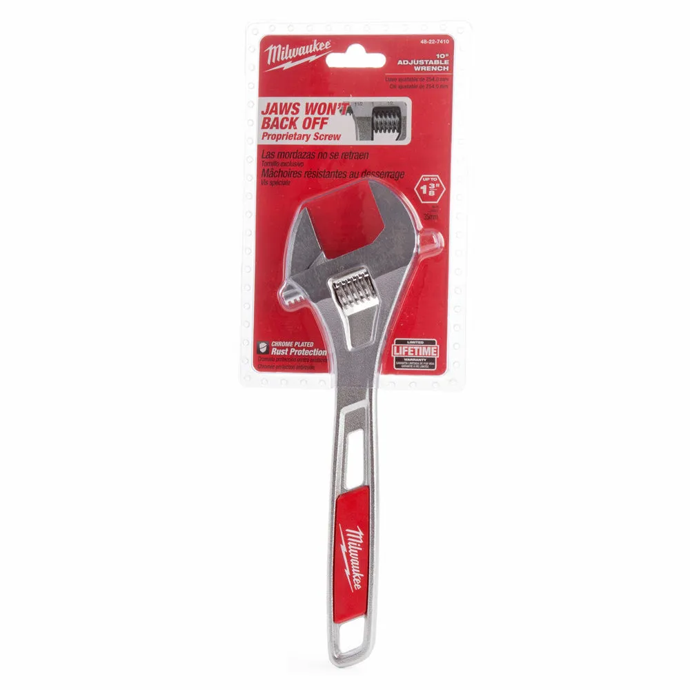 Milwaukee 250mm 10 Adjustable Wrench 48227410